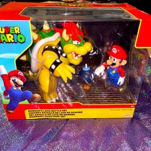 Nintendo Super Mario Bowser's Lava Battle Set